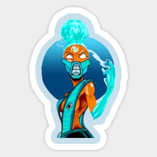 Lady Sub-Zero Sticker